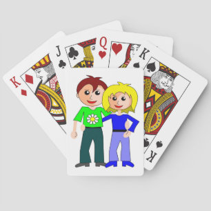 CUTEST COUPLE POKER CARDS