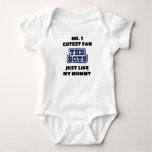 Cutest Dallas Football Fan Baby Bodysuit