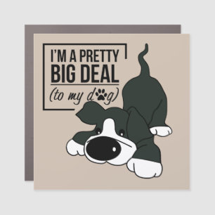 Cutest Dog Ever Car Magnet