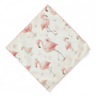 Cutest Flamingo Flock Bandana