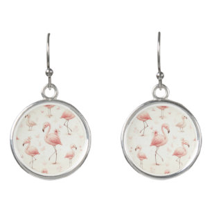 Cutest Flamingo Flock Earrings