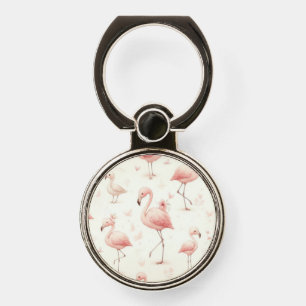 Cutest Flamingo Flock Phone Ring Stand