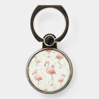 Cutest Flamingo Flock Phone Ring Stand