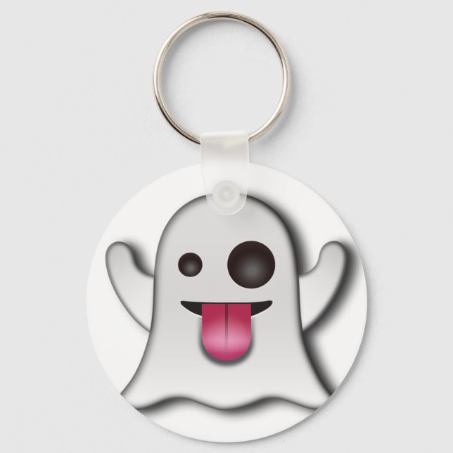 Cutest Ghost next to Casper! Keychain (Front)