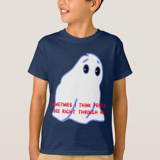 Cutest Halloween Ghost T-shirt (Front)