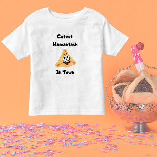 Cutest Hamantash In Town Purim Toddler T-shirt