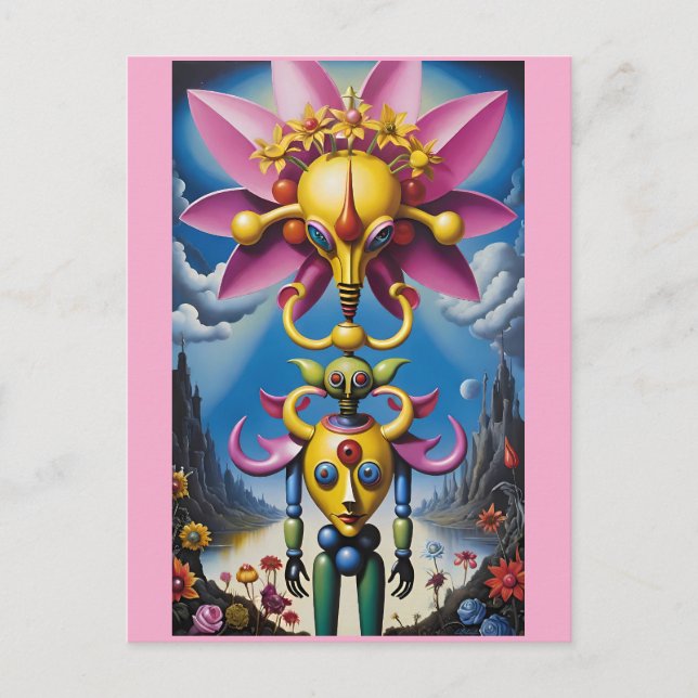 Cutest Infernal Damnation You Ever Saw Postcard (Front)