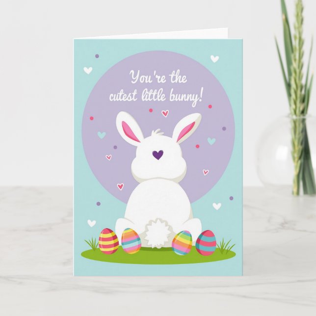 Cutest Little Bunny Card (Front)