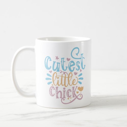 Cutest Little Chick Easter Coffee Mug