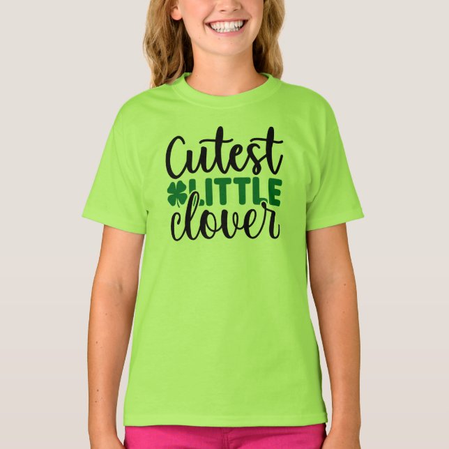 Cutest Little Clover Charm-61277 T-Shirt (Front)