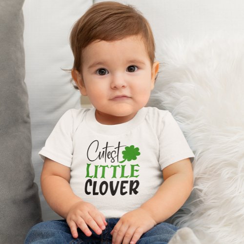 Cutest little Clover St Patricks day Toddler T_shirt