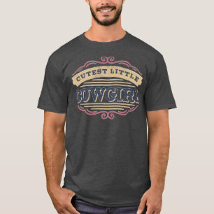 Cutest Little Cowgirl Country Western T-Shirt