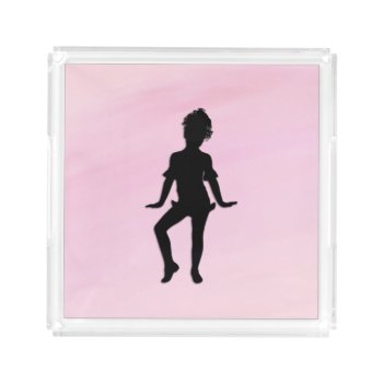 Cutest Little Dancer Acrylic Tray
