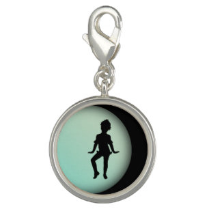 Cutest Little Dancer Green  Charm