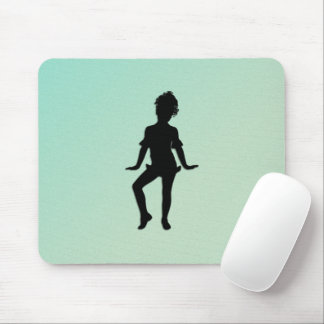 Cutest Little Dancer Green  Mouse Pad
