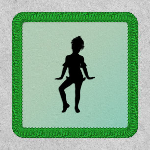 Cutest Little Dancer Green  Patch
