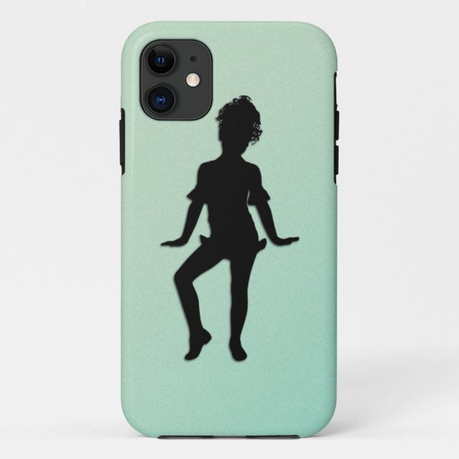 Cutest Little Dancer Green Tote Bag Case-Mate iPhone Case (Back)