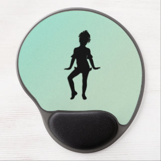 Cutest Little Dancer Green Tote Bag Gel Mouse Pad