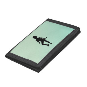 Cutest Little Dancer Green  Trifold Wallet