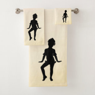 Cutest Little Dancer Mellow Bath Towel Set