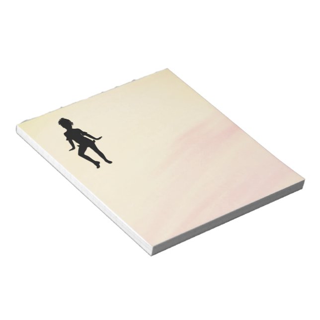 Cutest Little Dancer Mellow Notepad (Angled)