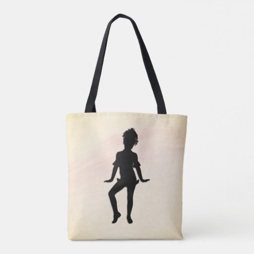 Cutest Little Dancer Mellow Yellow Tote Bag