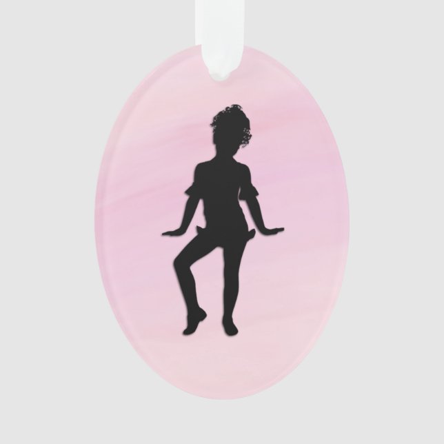 Cutest Little Dancer Ornament (Front)
