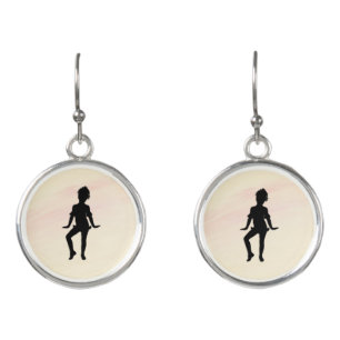 Cutest Little Dancer Pink Earrings