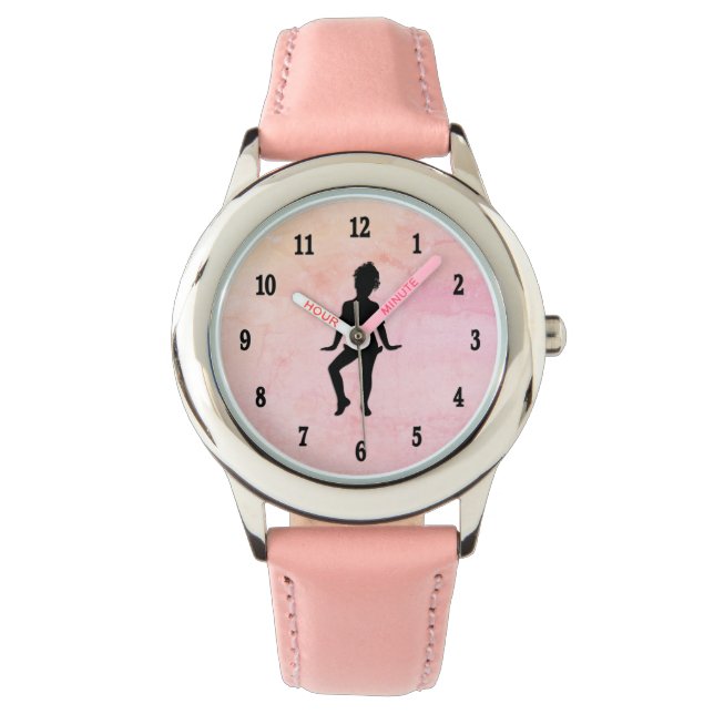 Cutest Little Dancer Pink Watch (Front)