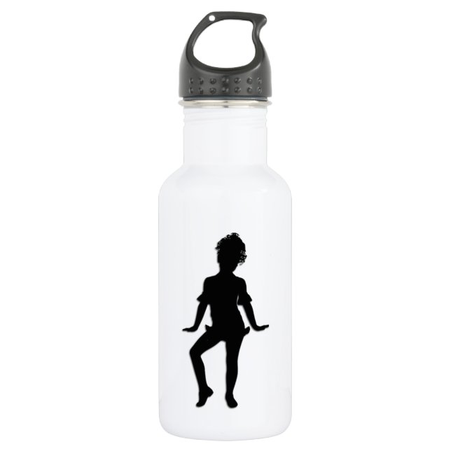 Cutest Little Dancer Stainless Steel Water Bottle (Front)