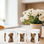 Cutest Little Dogs Mug 🐾🐶 Beverage Pitcher<br><div class="desc">Pour with puppy love! 🐾💦 This charming porcelain pitcher features an irresistibly cute dog design — perfect for adding a touch of whimsy to your kitchen or brunch table. Whether it’s milk,  lemonade,  or fresh flowers,  this adorable pup-themed piece brings a smile every time! 🐕🌼</div>