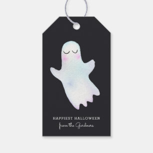 Cutest Little Ghost Halloween Gift Tags