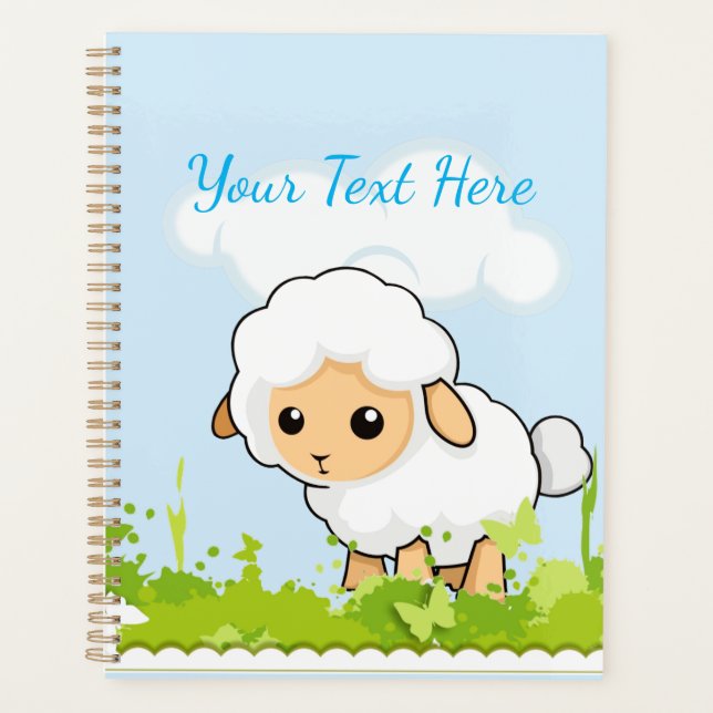 Cutest Little Lamb Planner (Front)