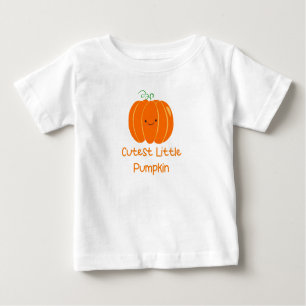 CUTEST LITTLE PUMPKIN Baby Fine Jersey Shirt