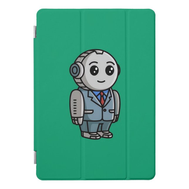 Cutest Little Robot 🤖 - Electrical Mini Robot iPad Pro Cover (Front)