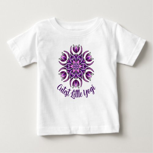 Cutest Little Yogi Baby  Baby T_Shirt