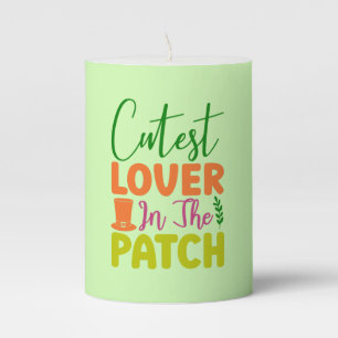 Cutest Lover in The Patch-60836 Pillar Candle