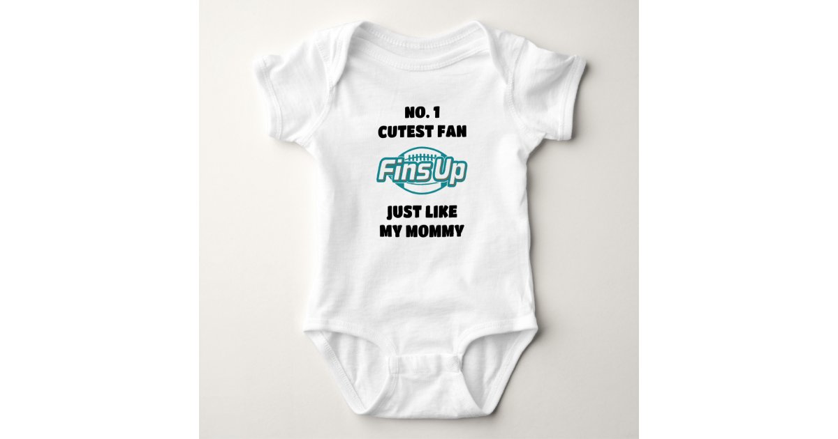 Miami Dolphins Fan Football Baby Creeper Infant Newborn 