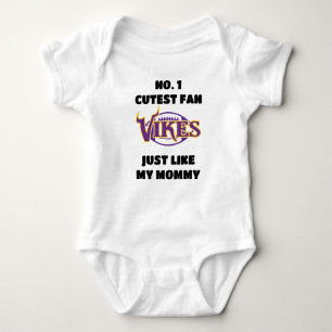 Cutest Minnesota Football Fan Baby Bodysuit