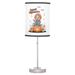 Cutest Nightmare Chucky Halloween Table Lamp
