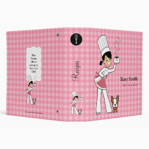 Cutest Personalized Recipe Binder
