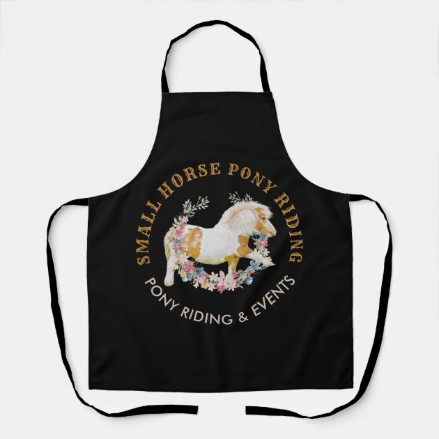 Cutest Pony Logo Horse Apron