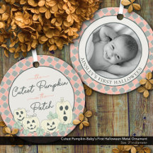 Cutest Pumpkin–Baby's First Halloween Pastel Color