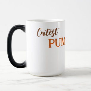 cutest pumpkin color morph mug