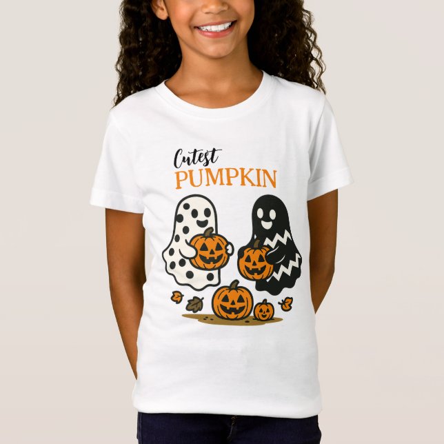 Cutest Pumpkin Ghosts T-Shirt (Front)