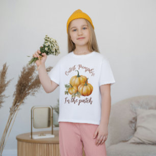 Cutest Pumpkin In The Patch, Autumn Fall Kids T-Shirt