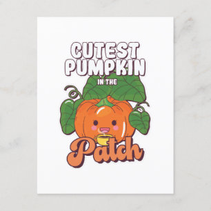cutest pumpkin in the patch enclosure card