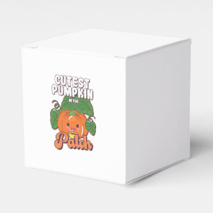 cutest pumpkin in the patch favor boxes