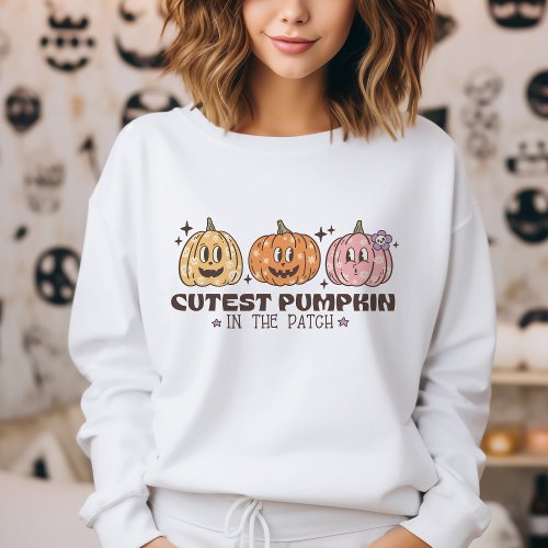 Cutest Pumpkin in the Patch Halloween Sweatshirt