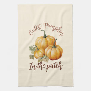 Cutest Pumpkin in the Patch Kitchen Towel
